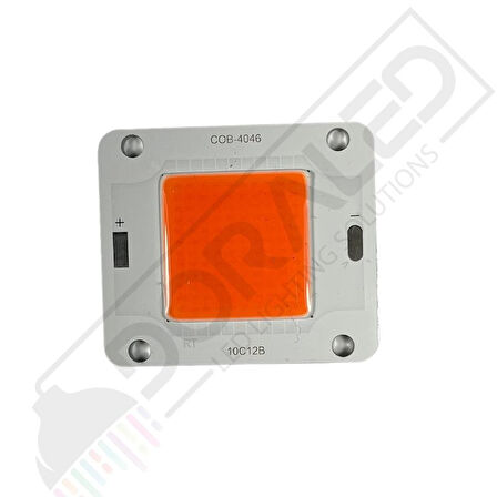 DoraLed 50W Cob Led 36V 1500mA 40*45mm Amber Sarı