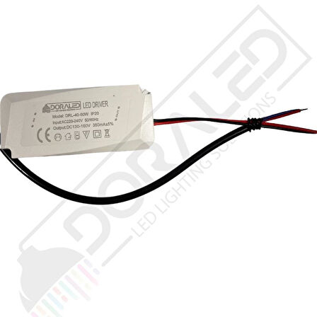 40-50W 350Ma 130-160V Power Led Driver IP20 Power Led Sürücü