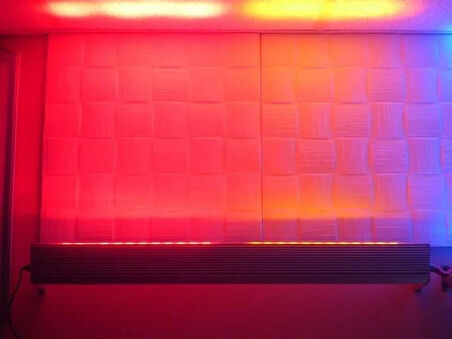 Wall Washer Duvar Boyama Led Aydınlatma Kırmızı 12 Cm 3 Watt