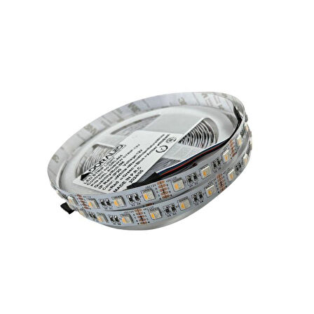 RGBWW STRIP Şerit Led Rgb+ Gün Işığı 5050 IP20 Mt 60 Led (5mt) 12V