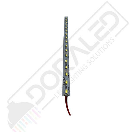 12 Volt BANTLI 5730 Ledli Led Bar Alüminyum Çubuk Led 72 Ledli Beyaz 6000-6500K