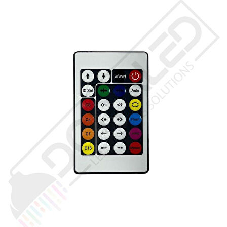 WS2812B Bluetooth Kontrollü + kumandalı Pixel Led Kontrol Kumandası 5V