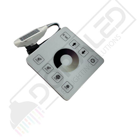 Duvar Tipi Tek Renk Pixel Şerit Kontrol 12-24 Volt