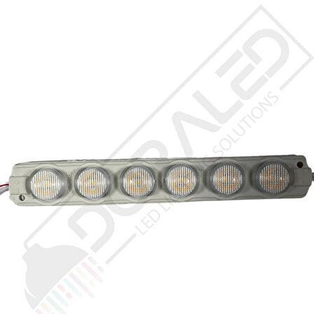 12 Volt 6 Watt 6 Mercekli Gün Işığı Modül Led 10 Adet