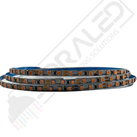 5mm 12V 120 LEDLİ 2835 Mor Şerit Led (5METRE)İNCE PCB Lİ