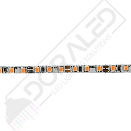 5mm 12V 120 LEDLİ 2835 Mor Şerit Led (5METRE)İNCE PCB Lİ