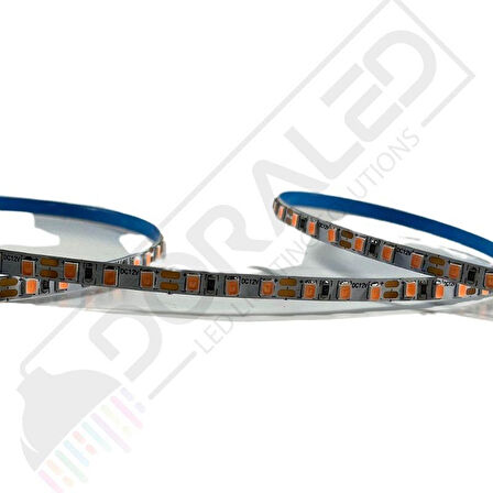 5mm 12V 120 LEDLİ 2835 Mor Şerit Led (5METRE)İNCE PCB Lİ