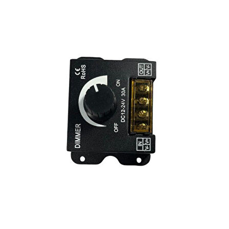 Manuel Led Dimmer 30 Amper (Led Kısıcı, Arttırıcı)