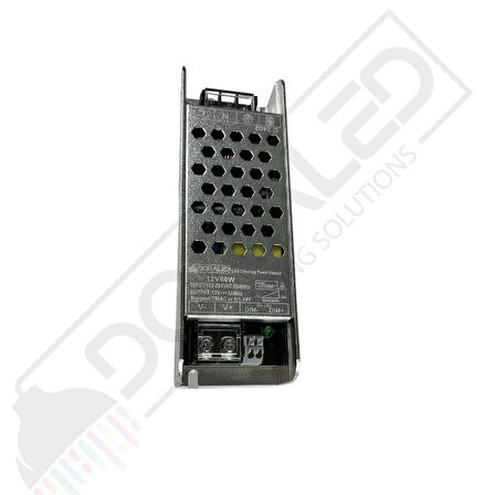 12 Volt Dim Edilebilir Triac Dimmer Şerit Led Adaptör 5 Amper 60 Watt IP20