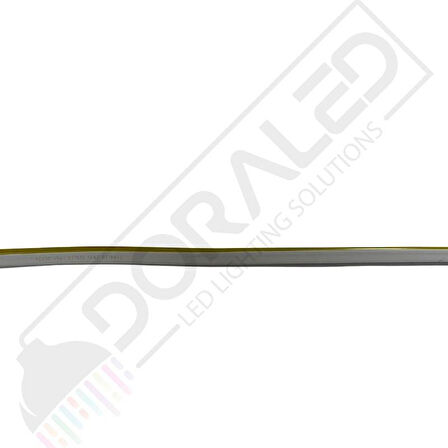 12 Volt 6x12mm Lemon Yellow Esnek Neon Led 5 Metre (2.5 cm'de Kesilebilir.)