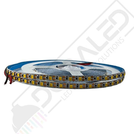 5 Volt Şerit Led 5MM 120 Ledli Amber (Sarı) 2835 5V Şerit Led 5M