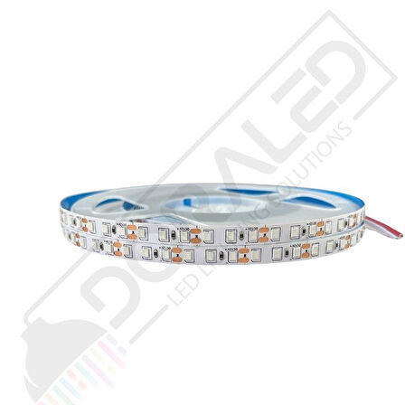 8mm 12V 120 Ledli 2835 Kırmızı Şerit Led (5METRE) İNCE PCB Lİ
