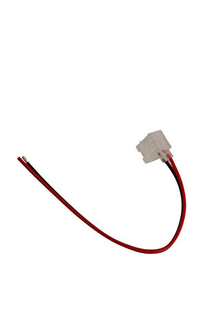6X12MM Tek Yönlü İğneli Neon Soketi Konnektör Kablo 12 Volt Besleme Fişi Fiş Aparatı (5 Adet)