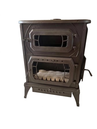 Dorello Fırınlı Döküm Şömine Odun Kömür Sobası DRL111