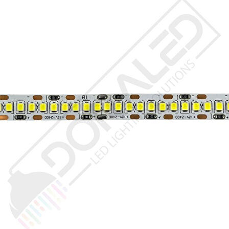 8mm 12V 120 Ledli 2835 4000K Natural Beyaz Şerit Led (5METRE) İNCE PCB Lİ