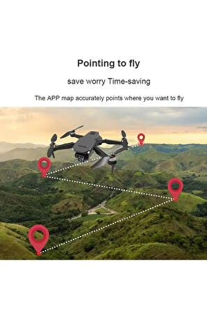 Drimori U2 Pros 4K FPV Kameralı Drone – GPS, Optik Akış, Kaçınma Sensörlü, Fırçasız RC Uçak