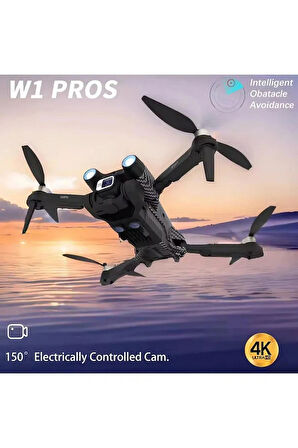 Drimori W1 Pro S Katlanabilir Mini Drone – 480p HD Kamera, WiFi FPV, Engel Kaçınma