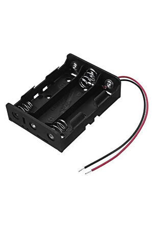 18650 Pil Yatağı 3LÜ Lityum Ion Pil Yuvası SERİ (11.1V)