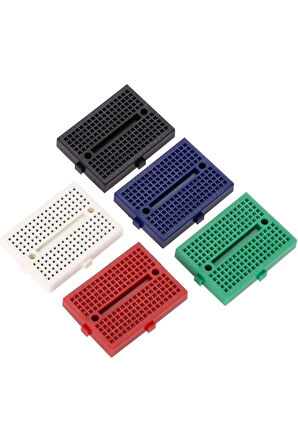 BREADBOARD SETİ MİNİ 170 NOKTALI 5 FARKLI RENK