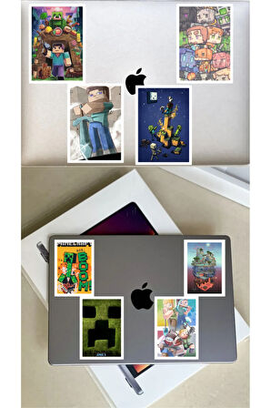 Minecraft Karışık Sticker Set Caganaktrk