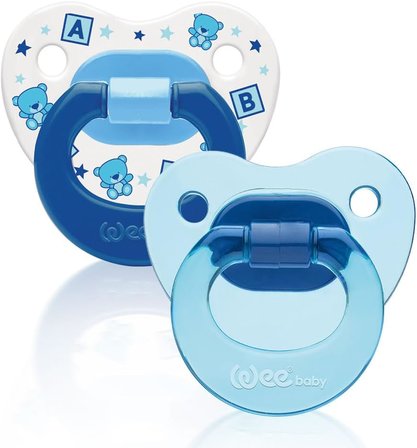 Wee Baby 2’Li Damaklı Emzik No:3 - Erkek