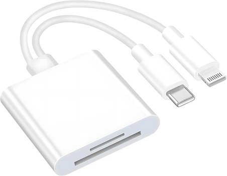 Xspring Sd Kart Okuyucu Iphone Için, 4'Ü 1 Arada Kameralar Microsd/Tf Için Çift Yuvalı Sd Okuyucu, K