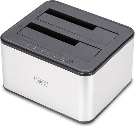 Digitus Da-71540-2 – Çift Sata Hdd Yerleştirme İstasyonu – Usb 3.0 – 2,5 Inç / 3,5 Inç Ssd Ve Sabit