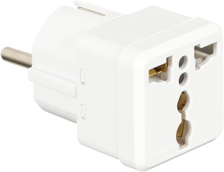 Orret Home Evrensel Adaptör Seyahat Fişi Beyaz Ab Normu - 250V Ac 10~16A İngiliz Ve Amerikan Fiş Dön