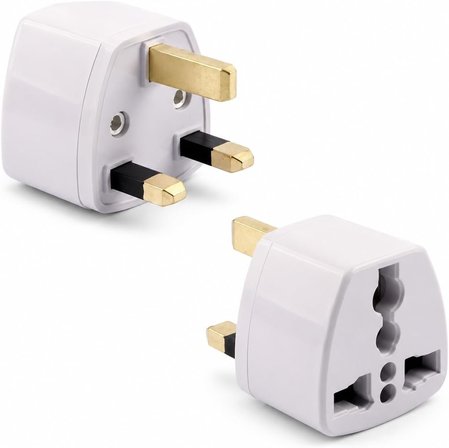 Primex Px-420 Türk Prizini İngiliz Prize Çevirici Adaptör, 250V Type-G Uk Priz Dönüştürücü, Hac Umre