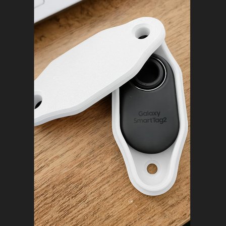 Mizaku Bisiklet Suluk Arkasına Takılan Tutucu Smarttag2 Dizayn Edilmiş Smart Tag 2 Kılıf - Beyaz