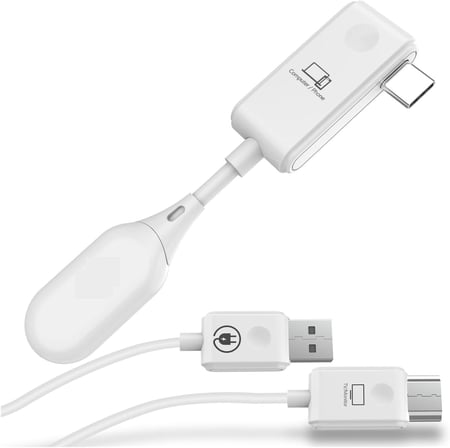 Coverzone Kablosuz Hd Görüntü Aktarıcı Seti - 50M Menzil, Usb-C Verici Ve Alıcı, Plug & Play, Hdmi D