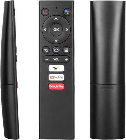 Turkcell Tv Plus+Ready 4K Android Tv Box Uzaktan Kumandası Ses Komutlu