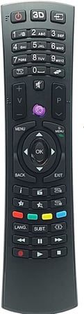 Vestel 40Ua8900 Finlux Seg Regal Hi-Level Smart Led Tv Kumanda + 2 Pi̇l Mor Tuş Büyük