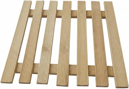 Bambu Izgara Nihale – Doğal Bambu Tencere Ve Tava Altlığı, Isıya Dayanıklı, Kaymaz Tezgâh Koruyucu