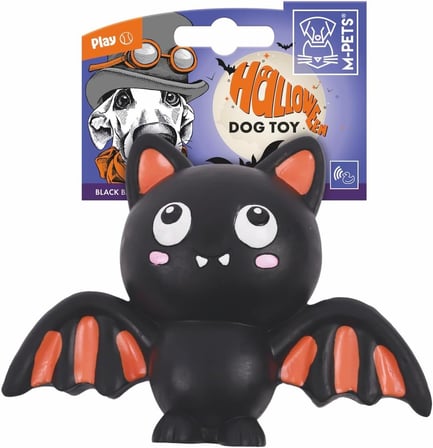 M-Pets Halloween Black Bat Köpek Oyuncaği