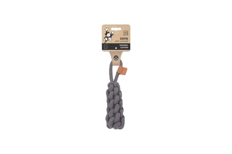 M-Pets Coto Grey Loop Bar 22Cm Örgü Oyuncak