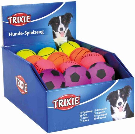 Trixie Köpek Yüzen Natürel Kauçuk Fosforlu Top 6Cm