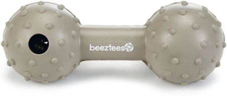 Beeztees Köpek Oyuncağı, Ödül Ve Oyun, Dambıl, Kauçuk, Bej, 11,5Cm
