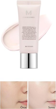 Missha Işıltılı Ve Aydınlık Görünüm Sağlayan Makyaj Bazı M B.B Boomer 20Ml