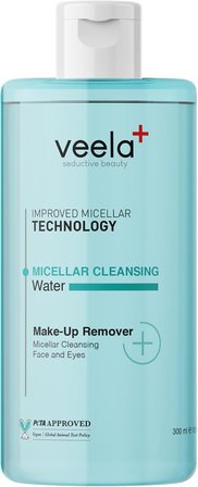 Veela Nemlendirici Etkili Yüz Ve Makyaj Temizleme Suyu – Micellar Cleansing Water, Gelişmiş Misel Te