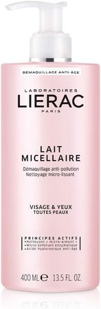 Lierac Micellar Milk Double Cleanser, 400Ml