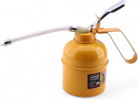 500 Ml Araba Makine Atölye Yağdanlığı Spiralli Metal Gövdeli Yağdanlık Uçlu Yağ Pompası