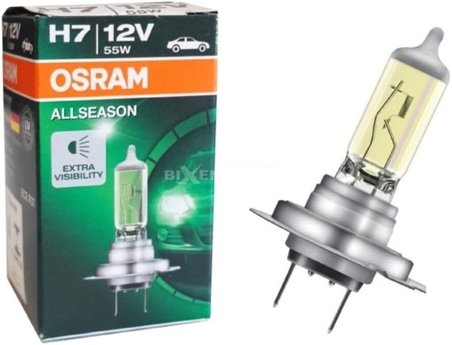 Osram H7 Allseason Kolormatik Far Ampulü 12V 55W (1 Adet)