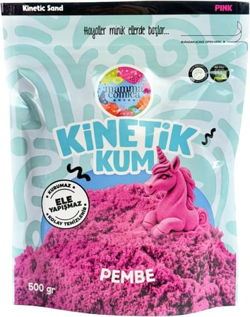 Pembe Kinetik Kum - 500 Gr