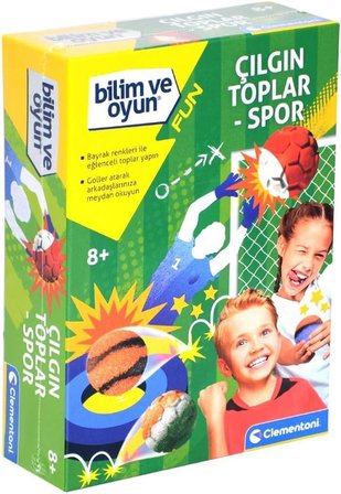 Clementoni Bilim Ve Oyun - Çılgın Toplar - Spor Oyuncak