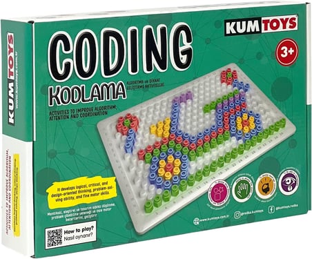 Kumtoys Redka Kodlama Algoritma Ve Dikkat Geliştirme Aktiviteleri (Kapak Değişebilir)