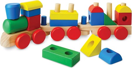 Melissa & Doug Ahşap Tren, 18 Parça (10572)