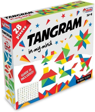 Dede Tangram 28 Parça Kutulu