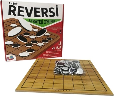 Ahşap Reversi Zeka Akıl Ve Strateji Oyunu