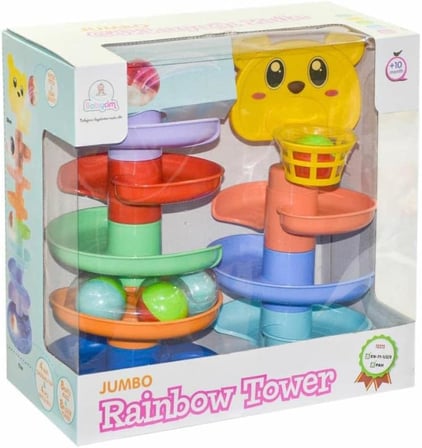 Babycim Jumbo Gökkuşağı Kule